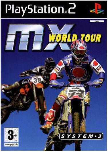 PS2 MX WORLD TOUR - USADO